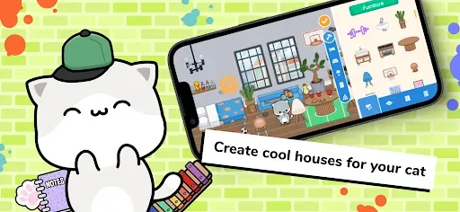 Скриншот 4 — Cat Life World: Build a story