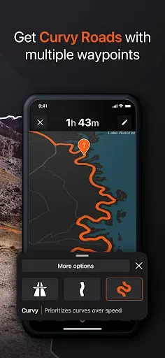 Скриншот 2 — Detecht - Motorcycle App & GPS