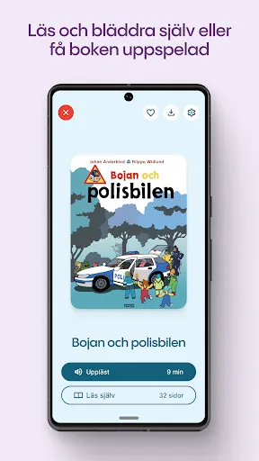 Скриншот 3 — Lylli: Barnböcker & Ljudböcker