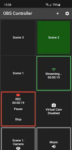 Скриншот 1 — OBS Controller