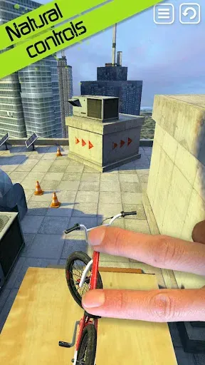 Скриншот 1 — Touchgrind BMX