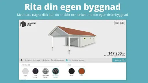 Скриншот 1 — Rita eget med Lövångers Bygg