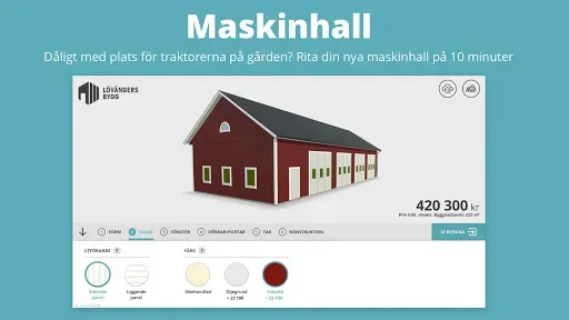 Скриншот 4 — Rita eget med Lövångers Bygg