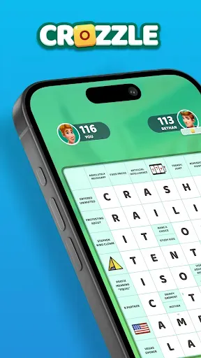 Скриншот 1 — Crozzle - Crossword Puzzles