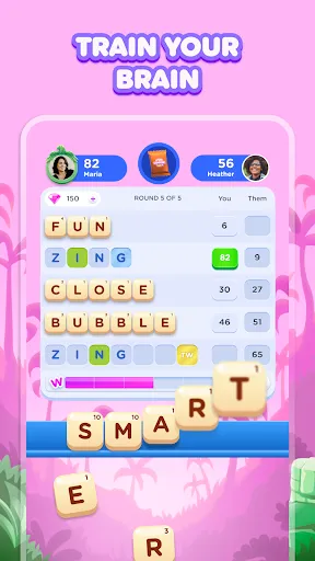 Скриншот 1 — Wordzee! - Puzzle Word Game