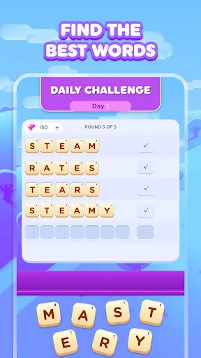 Скриншот 4 — Wordzee! - Puzzle Word Game
