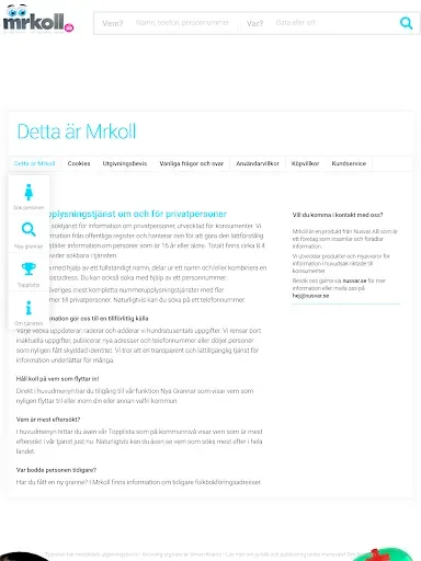 Скриншот 5 — Mrkoll