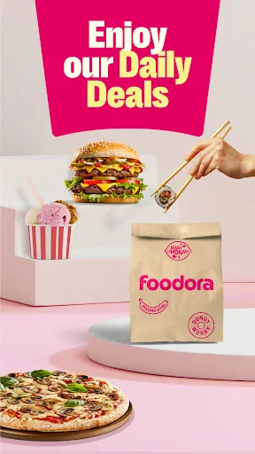 Скриншот 1 — foodora: Food & Groceries