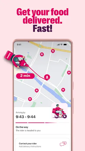 Скриншот 3 — foodora: Food & Groceries