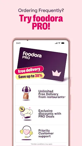Скриншот 5 — foodora: Food & Groceries