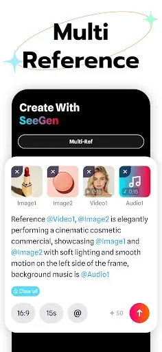 Скриншот 1 — SeeGen for Seedance 2.0 Video