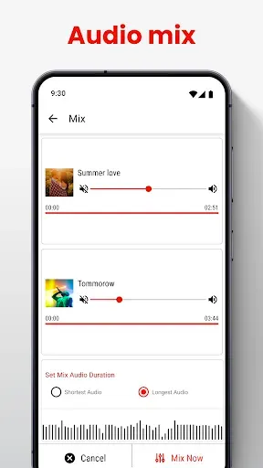 Скриншот 4 — Mstudio : Audio & Music Editor