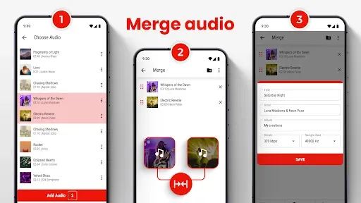 Скриншот 8 — Mstudio : Audio & Music Editor