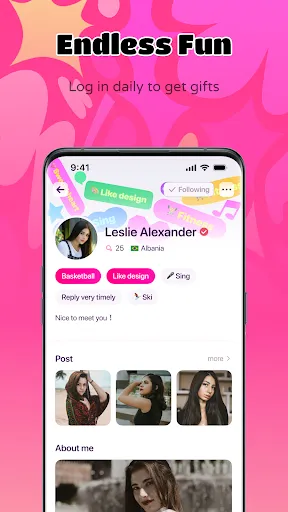 Скриншот 5 — Ahabi-Make friends& Video chat