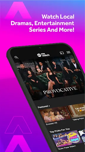 Скриншот 1 — mewatch: Watch Video, Movies