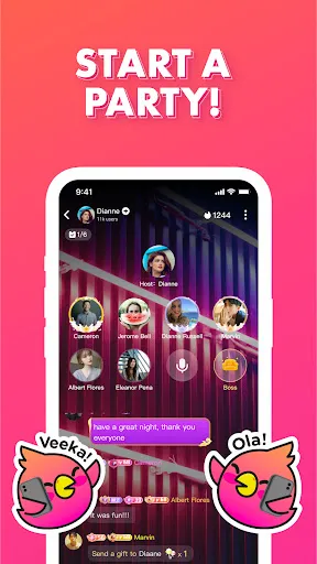 Скриншот 4 — Veeka: Find Community & Fun