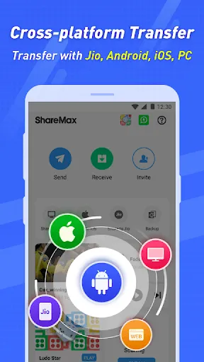 Скриншот 3 — ShareKaro Lite: File Share App