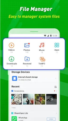 Скриншот 6 — ShareKaro Lite: File Share App