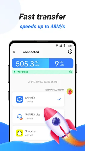 Скриншот 2 — SHAREit Lite - Обмен файлами