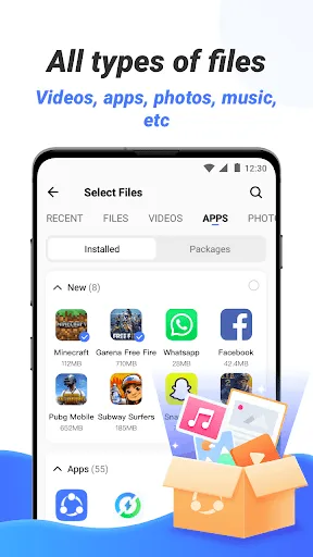 Скриншот 6 — SHAREit Lite - Обмен файлами