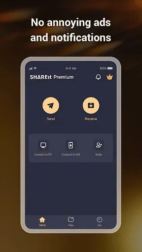 Скриншот 1 — SHAREit Premium: Чистый обмен