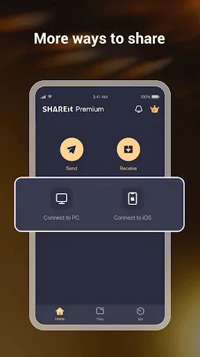 Скриншот 4 — SHAREit Premium: Чистый обмен