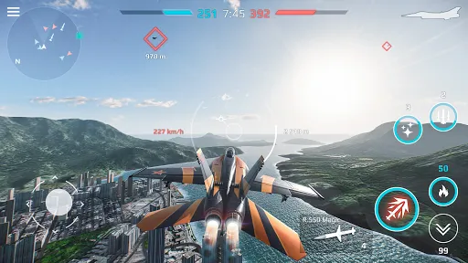 Скриншот 5 — Sky Combat - Самолеты Онлайн
