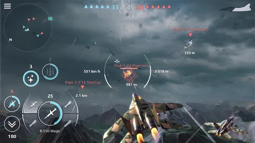 Скриншот 7 — Sky Combat - Самолеты Онлайн