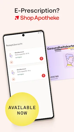Скриншот 1 — Shop Apotheke: E-Rezept App