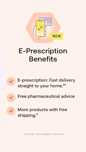 Скриншот 2 — Shop Apotheke: E-Rezept App
