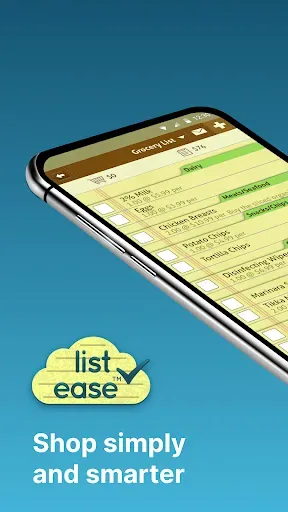 Скриншот 1 — List Ease: Shopping List App
