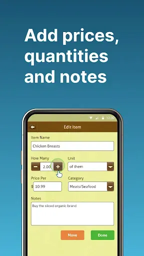 Скриншот 4 — List Ease: Shopping List App