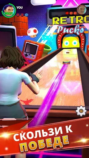 Скриншот 2 — Shuffleboard Club: PvP Arena