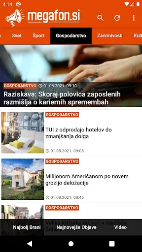 Скриншот 1 — Megafon.SI