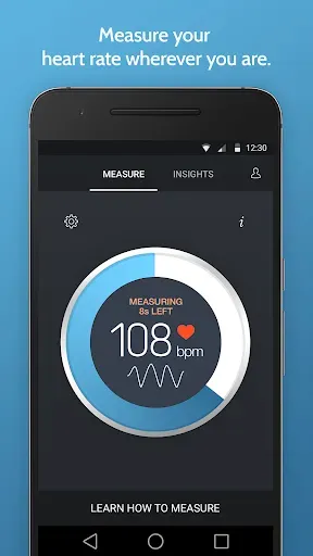 Скриншот 5 — Instant Heart Rate: HR Monitor