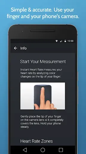 Скриншот 6 — Instant Heart Rate: HR Monitor
