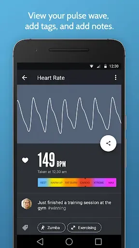 Скриншот 7 — Instant Heart Rate: HR Monitor