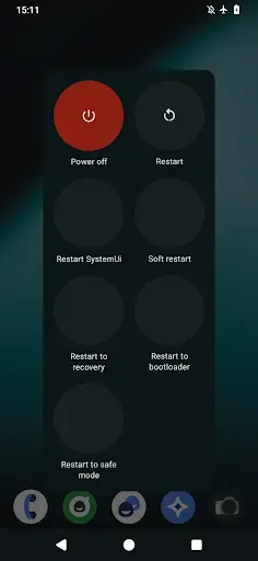 Скриншот 2 — Simple Reboot (root)