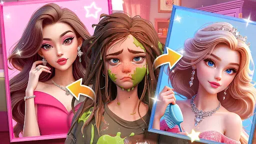 Скриншот 5 — Fantasy Макияж: Makeup Salon