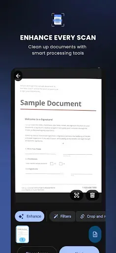 Скриншот 2 — Офлайн Сканер – Быстрый PDF