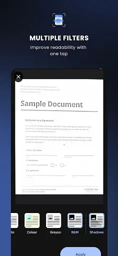 Скриншот 3 — Офлайн Сканер – Быстрый PDF