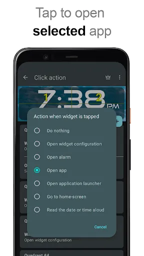Скриншот 6 — Виджет DIGI Clock