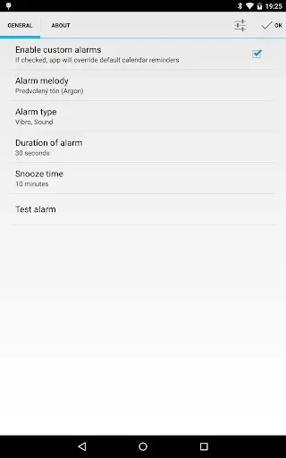 Скриншот 4 — Calendar Event Reminder KEY
