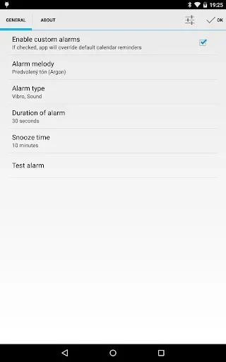 Скриншот 5 — Calendar Event Reminder KEY