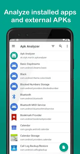 Скриншот 1 — Apk Analyzer