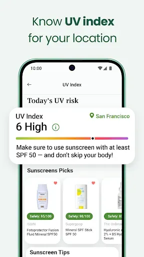 Скриншот 4 — OnSkin - Skincare Scanner