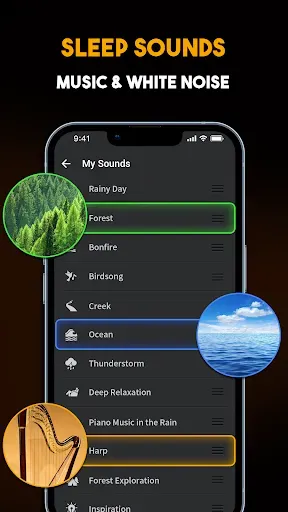 Скриншот 5 — Звук сна FM - Звуковой оазис