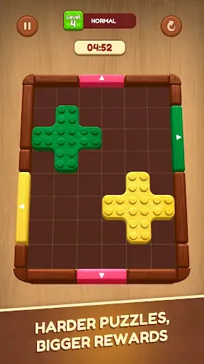 Скриншот 7 — Wooden Slide: Block Escape