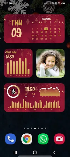 Скриншот 1 — Widgets Color Widgets + Icons