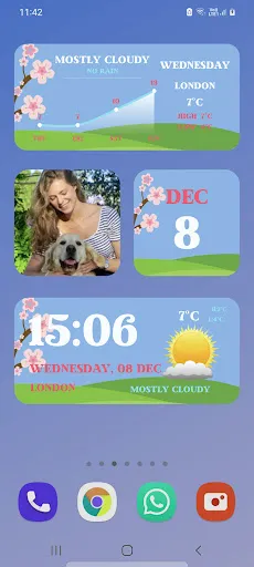 Скриншот 2 — Widgets Color Widgets + Icons